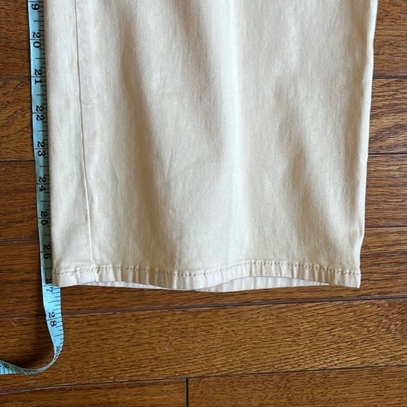 Hudson | Rosalie Bleached Sand High-Rise Wide Leg Cropped Cargo Pant Size 29/8 - Picture 12 of 12